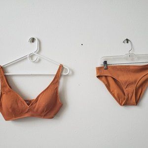 Roxy Bikini Orange Size M
